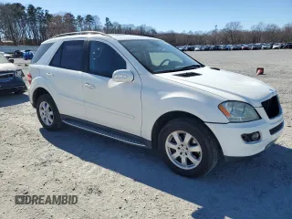 2006 Mercedes-Benz M 350 with VIN 4JGBB86EX6A088591, listed as a Copart auction lot 47433415 with 137,132 mi miles and Salvage Title. Bid and sale history available at DreamBid. Image 4.