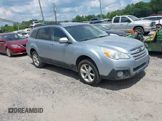 2013 Subaru Outback Premium with VIN 4S4BRBCC4D3290467, listed as a IAAI auction lot 42510881 with 244,597 mi miles and . Bid and sale history available at DreamBid. Image 1.