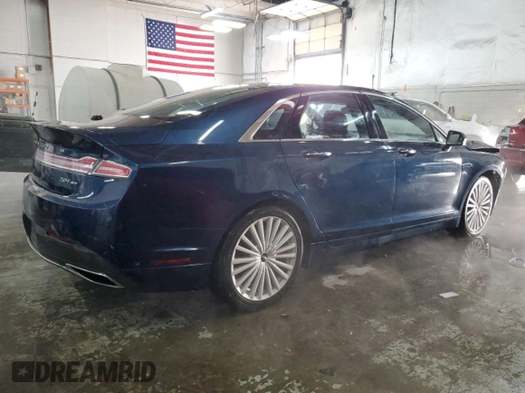2017 Lincoln MKZ Reserve with VIN 3LN6L5F94HR631510, listed as a Copart auction lot 44697345 with 80,978 mi miles and Salvage Title. Bid and sale history available at carsss.com. Image 3.