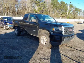 2016 GMC Canyon 2WD with VIN 1GTH5BEA6G1344308, listed as a IAAI auction lot 41807748 with 184,375 mi miles. Bid and sale history available at carsss.com. Image 1.