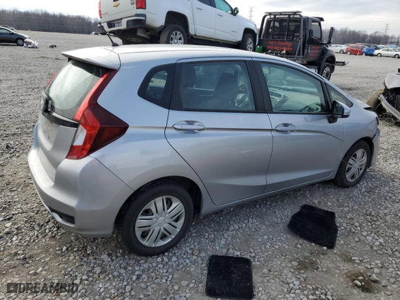 2019 Honda Fit LX with VIN 3HGGK5H49KM735445, listed as a Copart auction lot 44652575 with 89,076 mi miles and Salvage Title. Bid and sale history available at carsss.com. Image 3.