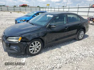 2012 Volkswagen Jetta SE with VIN 3VWDX7AJ3CM064030, listed as a Copart auction lot 62994955 with 185,770 mi miles and Salvage title. Bid and sale history available at DreamBid. Image 1.