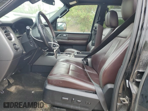 2016 Ford Expedition Max Platinum with VIN 1FMJK1MT0GEF33905, listed as a Copart auction lot 57138255 with 177,075 mi miles and Clean title. Bid and sale history available at DreamBid. Image 7.