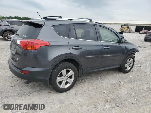 2013 Toyota RAV4 XLE with VIN JTMRFREV4DD044404, listed as a Copart auction lot 57251405 with 240,963 mi miles and Salvage title. Bid and sale history available at DreamBid. Image 3.