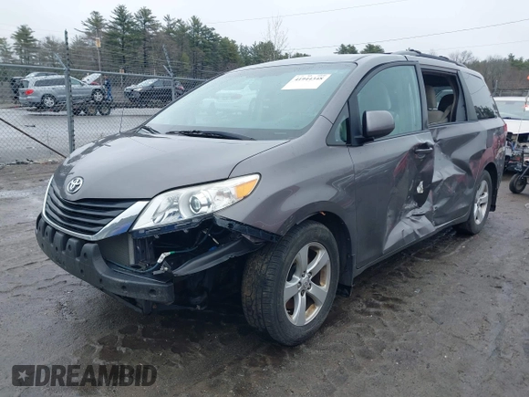 2012 Toyota Sienna LE AAS with VIN 5TDKK3DC8CS179642, listed as a IAAI auction lot 41944348 with Not Provided miles and . Bid and sale history available at DreamBid. Image 16.