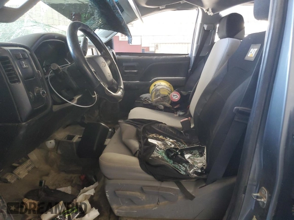 2017 Chevrolet Silverado 3500HD Work Truck with VIN 1GC4KYCG6HF205270, listed as a Copart auction lot 84733384 with 0 mi miles and Salvage Title. Bid and sale history available at carsss.com. Image 7.