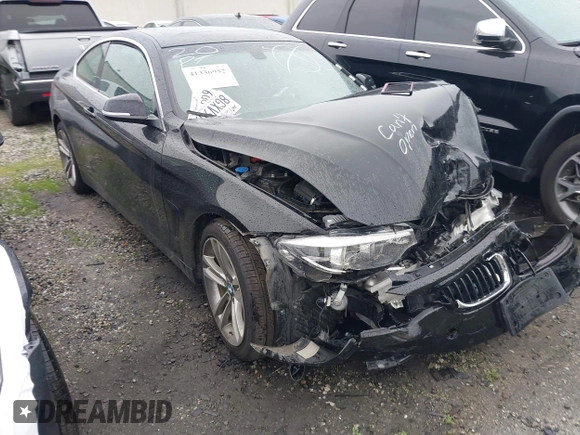 2019 BMW 4 Series 430i with VIN WBA4W3C56KAF92817, listed as a IAAI auction lot 41336952 with Not Provided miles and . Bid and sale history available at DreamBid. Image 1.