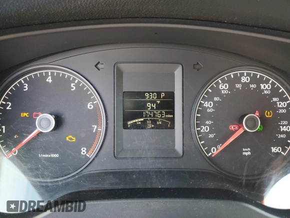2013 Volkswagen Jetta S with VIN 3VW2K7AJ2DM266249, listed as a Copart auction lot 64699015 with 174,763 mi miles and Clean title. Bid and sale history available at DreamBid. Image 9.