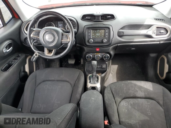2017 Jeep Renegade Latitude z VIN ZACCJABB7HPG22860, wystawiony jako Copart lot #51043855 z przebiegiem 107 941 mil mil oraz Szkoda całkowita • Salvage title. Historia ofert i sprzedaży dostępna na DreamBid. Obrazek 8.