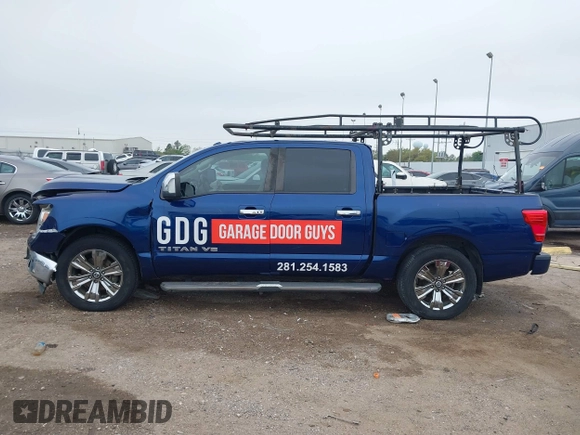 2018 Nissan Titan SV with VIN 1N6AA1E69JN500096, listed as a IAAI auction lot 41883390 with 136,752 mi miles and . Bid and sale history available at DreamBid. Image 15.