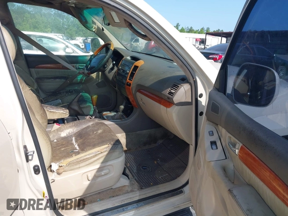 2003 Lexus GX 470 with VIN JTJBT20X630019033, listed as a IAAI auction lot 42128698 with 286,811 mi miles and . Bid and sale history available at DreamBid. Image 5.