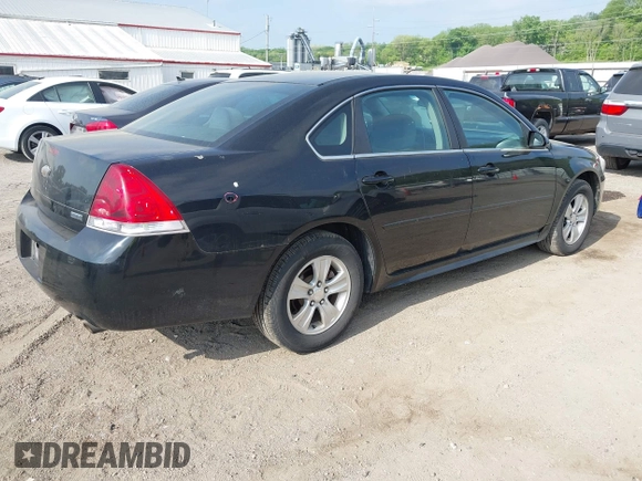 2012 Chevrolet Impala LS Fleet with VIN 2G1WF5E33C1158259, listed as a IAAI auction lot 42269300 with 192,694 mi miles and . Bid and sale history available at DreamBid. Image 4.