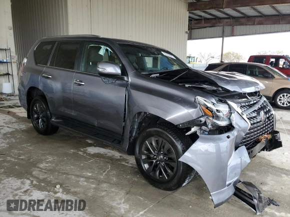 2023 Lexus GX with VIN JTJAM7BX1P5374929, listed as a Copart auction lot 52208095 with 7,807 mi miles and Non Repairable. Bid and sale history available at carsss.com. Image 4.