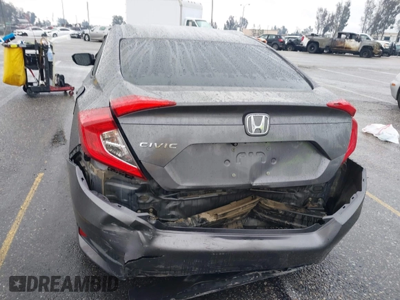 2017 Honda Civic Sedan LX with VIN 19XFC2F68HE212205, listed as a IAAI auction lot 41527843 with 128,401 mi miles. Bid and sale history available at carsss.com. Image 16.
