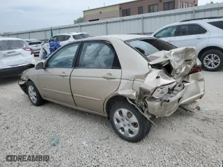 2008 Kia Spectra EX with VIN KNAFE121185494453, listed as a Copart auction lot 68115874 with 0 mi miles and Salvage Title. Bid and sale history available at carsss.com. Image 2.
