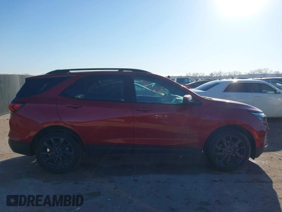 2022 Chevrolet Equinox RS with VIN 2GNAXMEV0N6138347, listed as a IAAI auction lot 41655277 with 26,526 mi miles and . Bid and sale history available at DreamBid. Image 13.