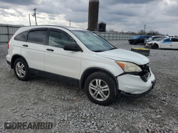 2011 Honda CR-V EX with VIN 5J6RE3H50BL016074, listed as a Copart auction lot 43277095 with 94,549 mi miles and Salvage Title. Bid and sale history available at DreamBid. Image 4.