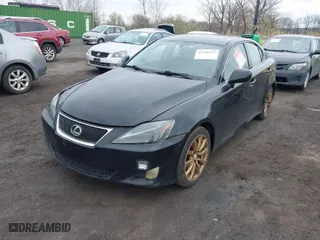 2008 Lexus IS 250 with VIN JTHCK262582025308, listed as a IAAI auction lot 41948321 with 234,940 mi miles. Bid and sale history available at carsss.com. Image 2.