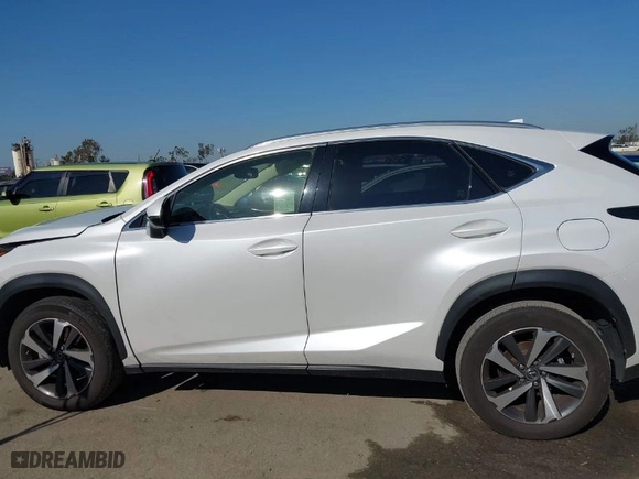 2020 Lexus NX with VIN JTJDARBZ4L5007813, listed as a IAAI auction lot 41988843 with 53,298 mi miles. Bid and sale history available at carsss.com. Image 14.