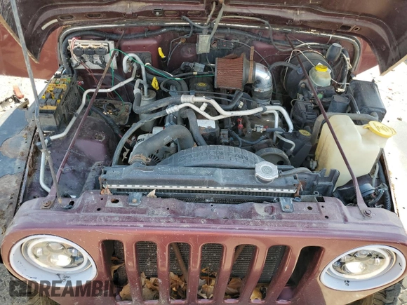 2002 Jeep Wrangler X with VIN 1J4FA39SX2P732881, listed as a Copart auction lot 64451185 with Not provided miles and Clean title. Bid and sale history available at DreamBid. Image 12.