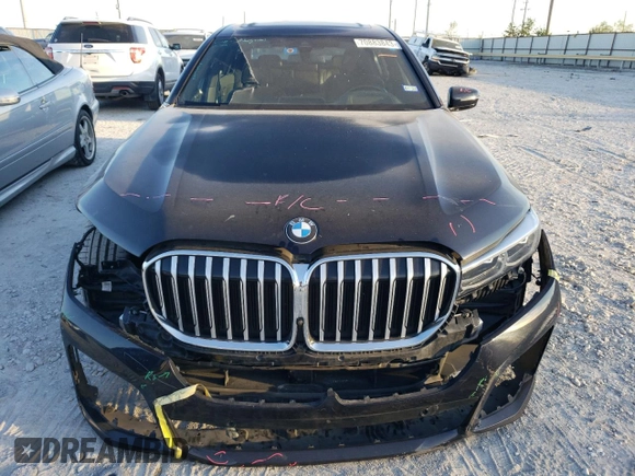 2020 BMW 7 Series 740i with VIN WBA7T2C09LCD64580, listed as a Copart auction lot 70883843 with 46,533 mi miles and . Bid and sale history available at DreamBid. Image 5.