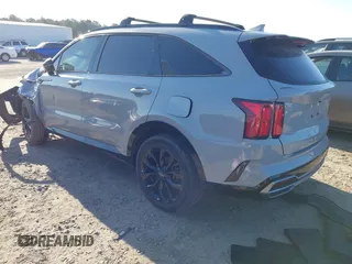 2022 Kia Sorento SX with VIN 5XYRK4LF1NG106743, listed as a IAAI auction lot 41770050 with 51,374 mi miles and . Bid and sale history available at DreamBid. Image 3.