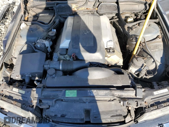 2001 BMW 7 Series 740iL with VIN WBAGH83491DP25351, listed as a Copart auction lot 46462335 with 0 mi miles and Salvage Title. Bid and sale history available at carsss.com. Image 11.