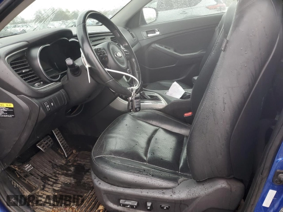 2014 Kia Optima SX with VIN 5XXGR4A71EG270626, listed as a Copart auction lot 49350075 with 199,063 mi miles and Salvage title. Bid and sale history available at DreamBid. Image 7.