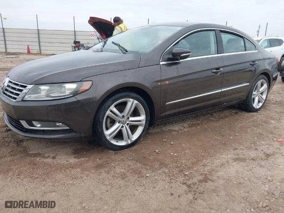2013 Volkswagen CC Sport with VIN WVWBN7AN2DE520545, listed as a IAAI auction lot 41541009 with 132,934 mi miles. Bid and sale history available at carsss.com. Image 2.
