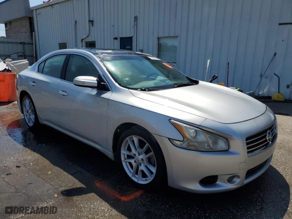 2010 Nissan Maxima 3.5 SV with VIN 1N4AA5AP2AC850521, listed as a Copart auction lot 52596325 with 98,555 mi miles and Salvage Title. Bid and sale history available at carsss.com. Image 4.