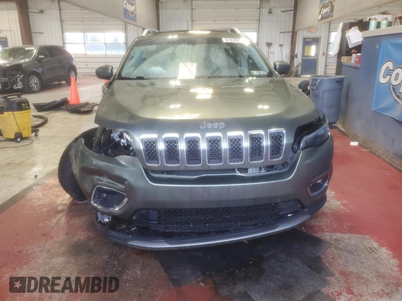 2019 Jeep Cherokee Limited with VIN 1C4PJMDX7KD283891, listed as a Copart auction lot 51229175 with 38,801 mi miles and Salvage Title. Bid and sale history available at DreamBid. Image 5.