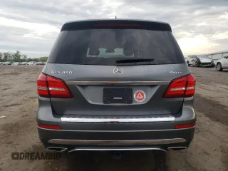 2018 Mercedes-Benz GLS 450 with VIN 4JGDF6EE4JB081514, listed as a Copart auction lot 50874154 with 62,829 mi miles and Salvage Title. Bid and sale history available at DreamBid. Image 6.