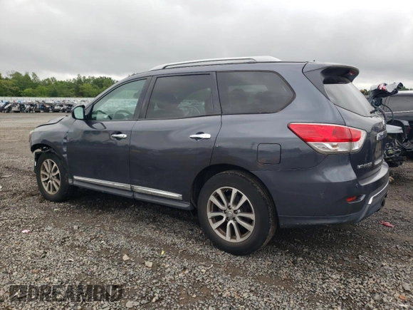 2014 Nissan Pathfinder Platinum with VIN 5N1AR2MM9EC658016, listed as a Copart auction lot 57813665 with 130,304 mi miles and Salvage title. Bid and sale history available at DreamBid. Image 2.