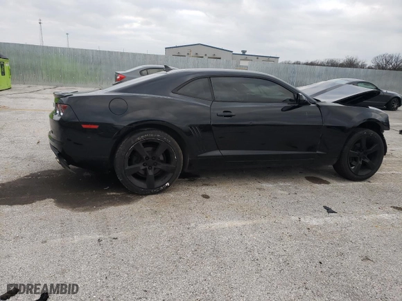 2013 Chevrolet Camaro LS with VIN 2G1FE1E37D9214458, listed as a Copart auction lot 87059004 with 107,914 mi miles and Salvage Title. Bid and sale history available at carsss.com. Image 3.