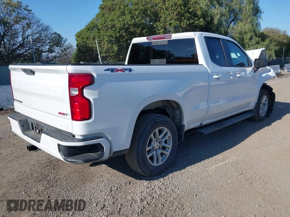 2021 Chevrolet Silverado 1500 RST with VIN 1GCRYEED5MZ225587, listed as a IAAI auction lot 41347939 with 40,779 mi miles and . Bid and sale history available at DreamBid. Image 4.