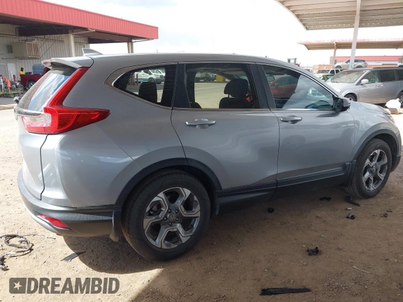 2019 Honda CR-V EX with VIN 5J6RW1H57KA043415, listed as a IAAI auction lot 41970188 with 27,363 mi miles. Bid and sale history available at carsss.com. Image 4.