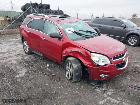 2013 Chevrolet Equinox LTZ with VIN 2GNFLGE32D6171866, listed as a IAAI auction lot 41150986 with 1 mi miles. Bid and sale history available at carsss.com. Image 1.