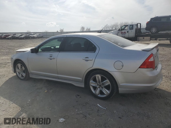 2012 Ford Fusion SPORT with VIN 3FAHP0DC7CR282666, listed as a Copart auction lot 49057605 with 178,908 mi miles and Salvage Title. Bid and sale history available at carsss.com. Image 2.