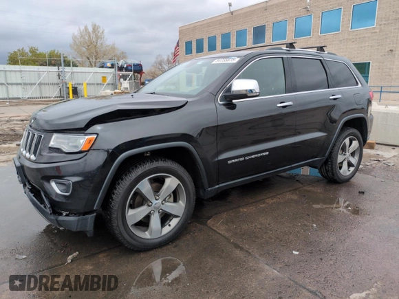 2016 Jeep Grand Cherokee Limited 75th Anniversary with VIN 1C4RJFBG2GC441039, listed as a Copart auction lot 54755875 with 97,242 mi miles and Salvage Title. Bid and sale history available at DreamBid. Image 1.