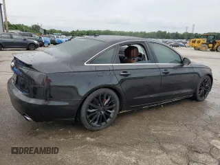 2013 Audi A6 Premium Plus with VIN WAUDFAFC2DN011787, listed as a Copart auction lot 58826175 with Not provided miles and Salvage title. Bid and sale history available at DreamBid. Image 3.