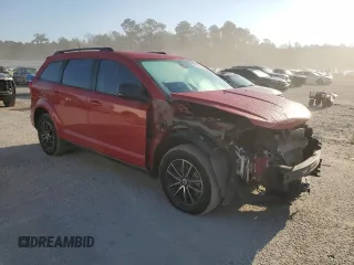 2019 Dodge Journey SE with VIN 3C4PDCBG8KT750637, listed as a Copart auction lot 46603645 with 92,274 mi miles and Salvage Title. Bid and sale history available at DreamBid. Image 4.