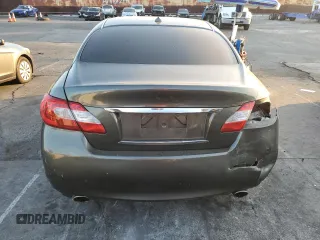 2011 Infiniti M37 with VIN JN1BY1AP7BM320322, listed as a Copart auction lot 83215494 with 116,957 mi miles and Salvage Title. Bid and sale history available at carsss.com. Image 6.