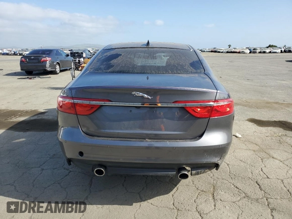 2016 Jaguar XF 35t Prestige with VIN SAJBE4BV8GCY13204, listed as a Copart auction lot 54402355 with 59,030 mi miles and Salvage Title. Bid and sale history available at carsss.com. Image 6.
