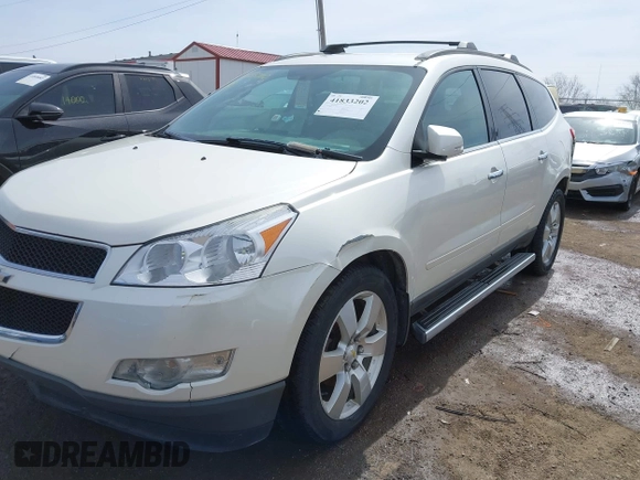 2012 Chevrolet Traverse 1LT with VIN 1GNKRGED6CJ323848, listed as a IAAI auction lot 41833202 with 204,926 mi miles and . Bid and sale history available at DreamBid. Image 6.