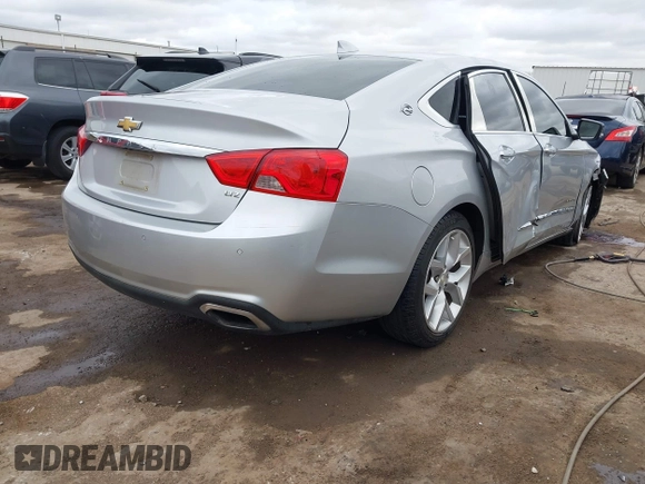 2015 Chevrolet Impala LTZ with VIN 1G1155SL4FU110618, listed as a IAAI auction lot 41817087 with 194,285 mi miles and . Bid and sale history available at DreamBid. Image 4.