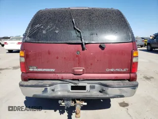 2002 Chevrolet Suburban LT with VIN 1GNEC16Z92J320480, listed as a Copart auction lot 49434055 with 358,512 mi miles and Salvage Title. Bid and sale history available at carsss.com. Image 6.