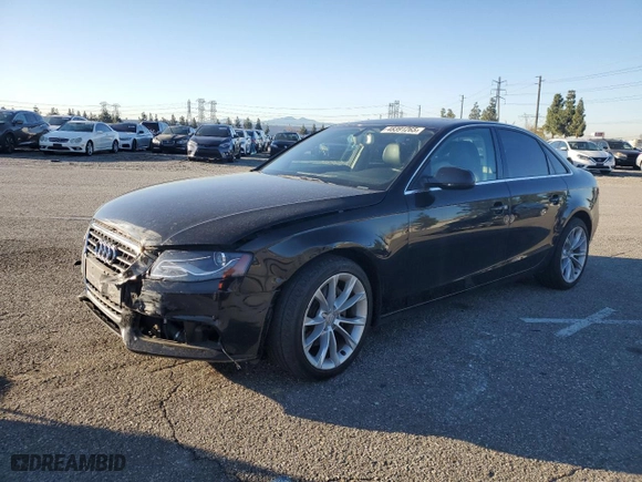 2011 Audi A4 2.0T Premium Plus with VIN WAUEFAFL4BN011761, listed as a Copart auction lot 48391265 with 135,580 mi miles and Salvage Title. Bid and sale history available at carsss.com. Image 1.