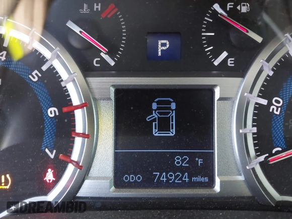 2016 Toyota 4Runner Limited with VIN JTEBU5JR4G5304870, listed as a IAAI auction lot 41889502 with 74,924 mi miles and . Bid and sale history available at DreamBid. Image 15.