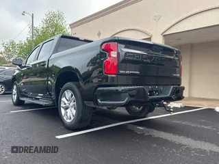 2021 Chevrolet Silverado 1500 Custom with VIN 1GCPWBEK2MZ192560, listed as a Copart auction lot 54977825 with 110,424 mi miles and Clean Title. Bid and sale history available at DreamBid. Image 3.