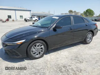 2024 Hyundai Elantra SEL with VIN KMHLM4DG3RU813060, listed as a Copart auction lot 53452295 with 5,625 mi miles and Salvage title. Bid and sale history available at DreamBid. Image 1.